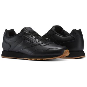 Adidasy Męskie Reebok Royal Glide LX Czarne/Ciemny Szare PL 23ILEYS